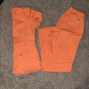 Orange Grey’s Anatomy Scrub Set